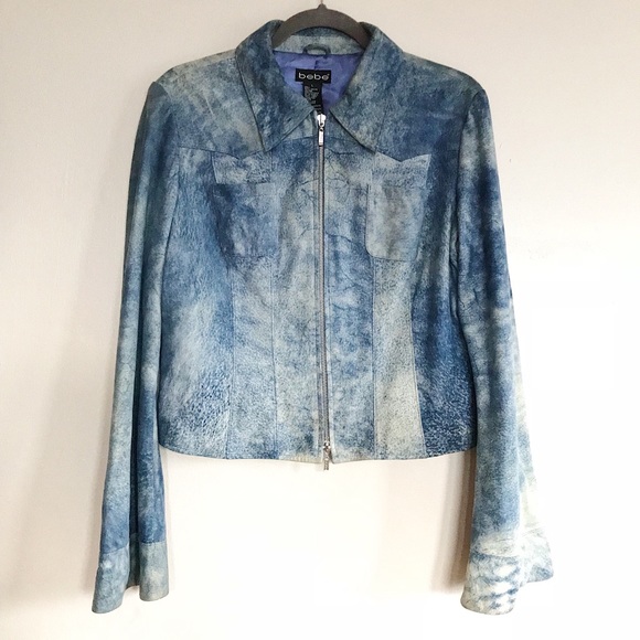 Bebe 70’s Style Leather Jacket - Picture 2 of 5